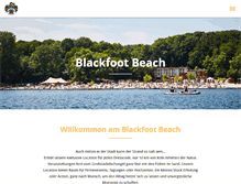 Tablet Screenshot of blackfoot.de